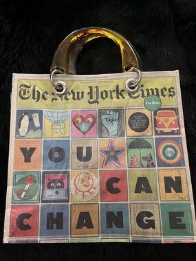 Graphic Tote Bag - Multicolor